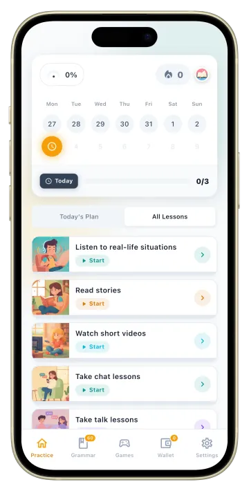 Erla main screen