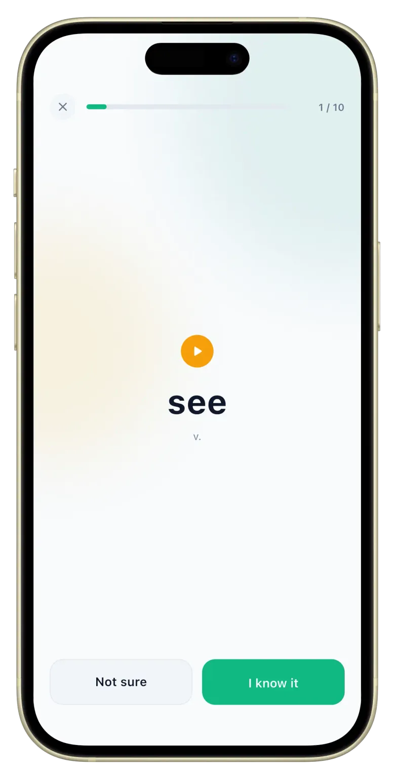 A Vocabulary Practice App That Turns Saved Words Into Words You Know